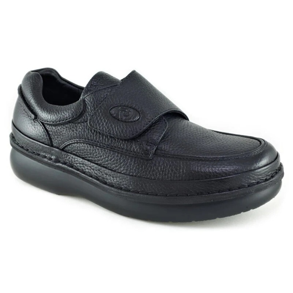 Propet Scandia Black Grain Men's Leather US‎ Size 12 M NEW Orthopedic